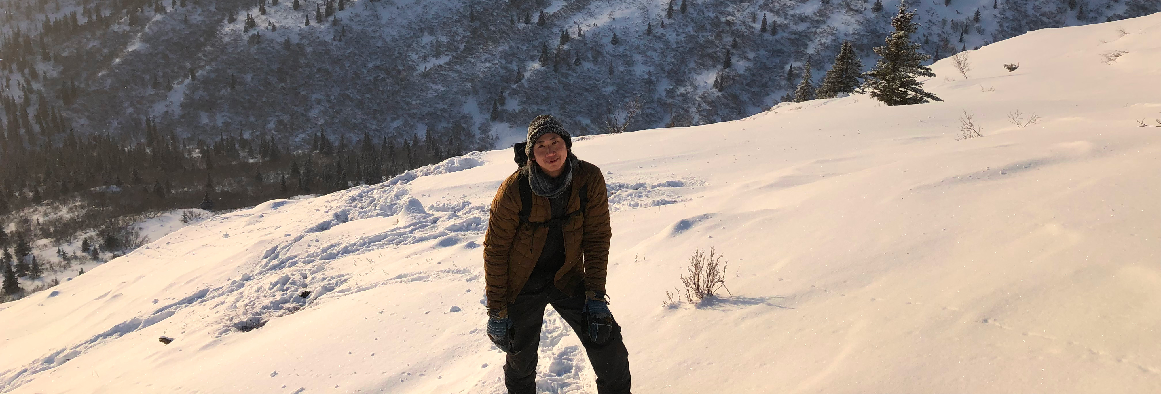 Snowshoeing in Denali National Park